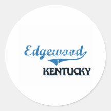 Edgewood Kentucky City Classic Sticker