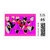 Edgy Heart Drawing postage by ebroskie1234 Edgy Heart Drawing postage