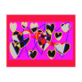 Edgy Heart Post Cards