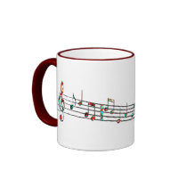 Edgy music notes mugs by trish1968 Edgy music notes mugs