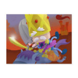 Edible Castle Postcard