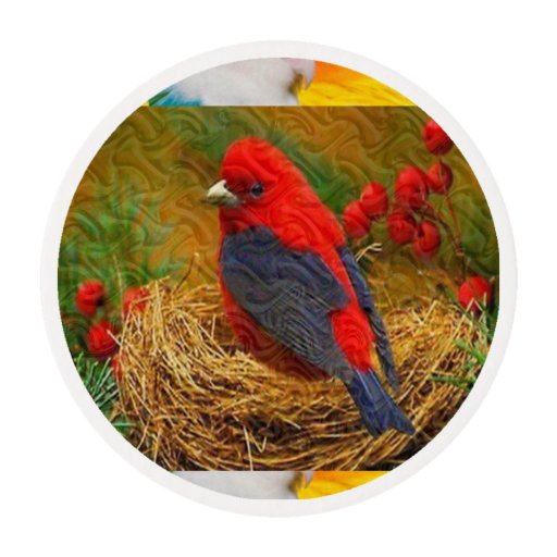edible frosting sheets birds chicks nest zazzle edible frosting sheets birds chicks nest zazzle