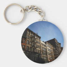 Edificios de Soho en The Sun, New York City Llaveros Personalizados