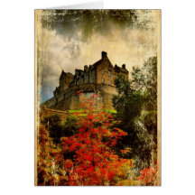 Edinburgh Castle Card