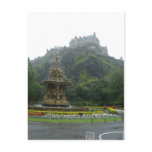 Edinburgh castle post card