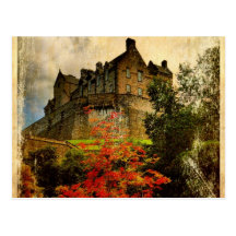 Edinburgh Castle Postcards