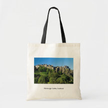 Edinburgh Castle, Scotland Canvas Bags
