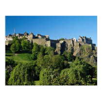 Edinburgh Castle, Scotland postcards