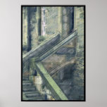 Edinburgh Castle Stairs Poster