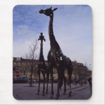 Edinburgh Giraffes Mousepad 02 mousepads