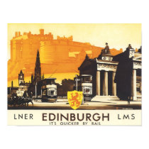 Edinburgh LNER Vintage Travel posters