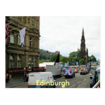 Edinburgh postcard