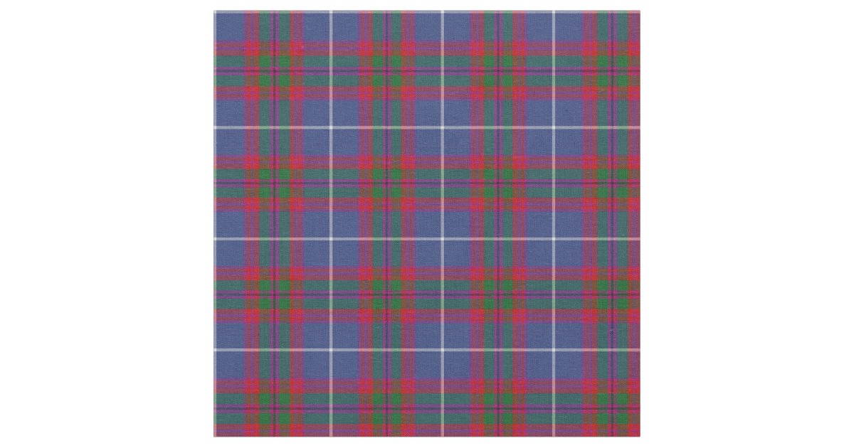 Edinburgh Scotland District Tartan Fabric Zazzle