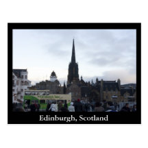 Edinburgh, Scotland Postcard