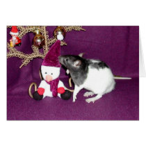 Edison and the Snowman cards