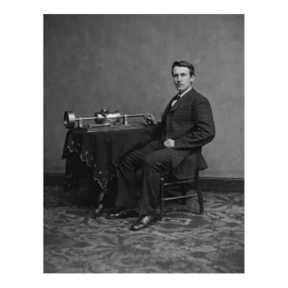Edison Early 20s Print or Poster print