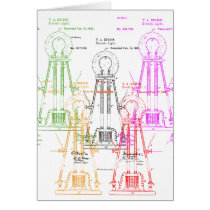 Edison light bulb greeting cards