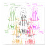 edison, light, bulb, print, poster, collage,