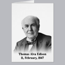 Edison Note Card cards
