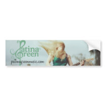 EDIT_5008-re, PatinaLogo_green, patinagreenmusi... Bumper Sticker