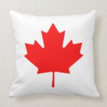 Editable Background Color, Canada Flag Souvenir Pillow