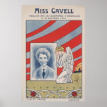 Edith Cavell executed by the Germans 1915 Print