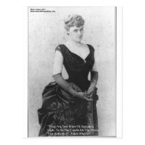 Edith Wharton "Spreading Light" Quote Gifts & Card postcards