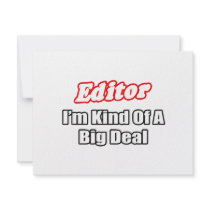 Editor...Big Deal invitations