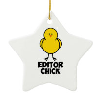 Editor Chick ornaments