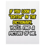 Editor In Dictionary...My Picture Customized Letterhead