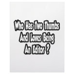 Editor Joke...Two Thumbs Personalized Letterhead