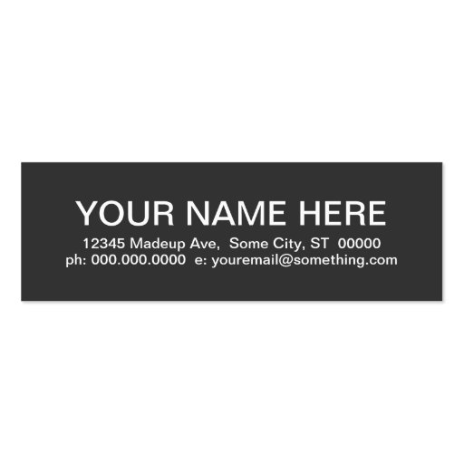 EDITOR (mod squares) Business Card Template (back side)