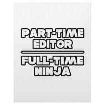 Editor...Ninja letterhead