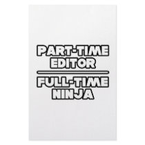 Editor...Ninja Custom Stationery