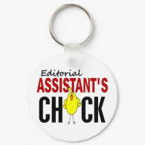 Editorial Assistant’s Chick keychains by professiongifts Editorial Assistant’s Chick keychains