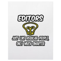 Editors...Like Regular People, Only Smarter Custom Letterhead