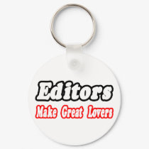 Editors Make Great Lovers keychains