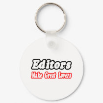 Editors Make Great Lovers keychains