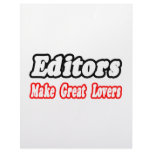 Editors Make Great Lovers Customized Letterhead