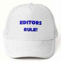 Editors Rule! hats