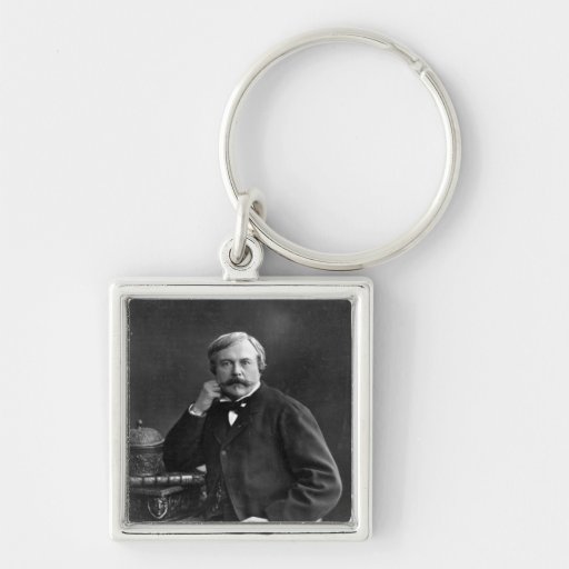 Edmond de Goncourt Keychains