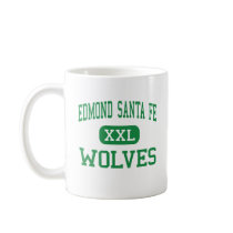 Edmond Santa Fe - Wolves - High - Edmond Oklahoma mugs by customteamsportswear Edmond Santa Fe - Wolves - High - Edmond Oklahoma mugs