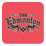Edmonton 780 square sticker