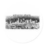 Edmonton Alberta Round Sticker