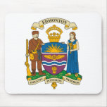 Edmonton Coat of Arms Mousepad