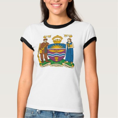 Edmonton Coat of Arms T-shirt by FlagTshirts