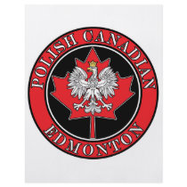 Edmonton Round Polish Canadian Leaf flyers by PolishCanadian Edmonton Round Polish Canadian Leaf flyers