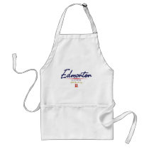 Edmonton Script Aprons