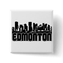 Edmonton Skyline Pins