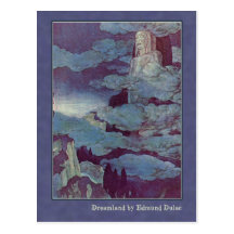Edmund Dulac Illustrates Edgar Allan Poe Post Card